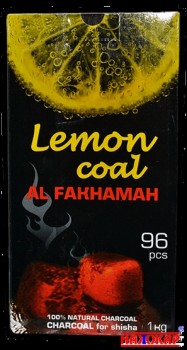 Кокосовый уголь для кальяна Al Fakhamah Lemon Coal.